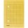 Umlaufmappe für DIN A4, 250g/qm Manila-Karton, Organisationsdruck, 2 Schaulöcher, gelb