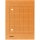 Umlaufmappe für DIN A4, 250g/qm Manila-Karton, Organisationsdruck, 2 Schaulöcher, orange