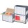 Archivbox für Ordner Smartbox Pro 498 x 295 x 322 mm grau