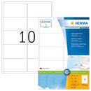 Herma Etiketten 4268 weiß 99,1 x 57,0 mm –...