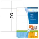 PREMIUM Etiketten 105 x 74 mm, 800 Etiketten , matt,...