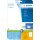 PREMIUM Etiketten 210 x 297 mm, 25 Etiketten , weiß, matt, permanent haftend, Blattformat: DIN A4, Packung à 25 Blatt