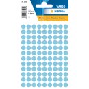 Markierungspunkte Ø 8 mm, blau, 540 Etiketten,...
