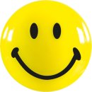 Magnetoplan Smiley-Magnet, Ø: 20mm, gelb mit...