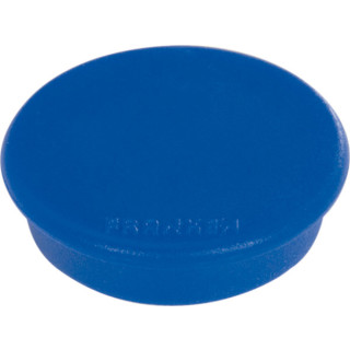Franken Haftmagnet, Ø: 13mm, blau, Haftkraft: 100g (bis zu 1 Blatt 80g/qm), Packung à 10 Stück