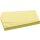 Moderationsrechtecke 9,5 x 20,5 cm, gelb, 130g/qm, 100 % Altpapier, 1 Pack = 500 Stück