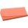 Moderationsrechtecke 9,5 x 20,5 cm, orange, 130g/qm, 100 % Altpapier, 1 Pack = 500 Stück