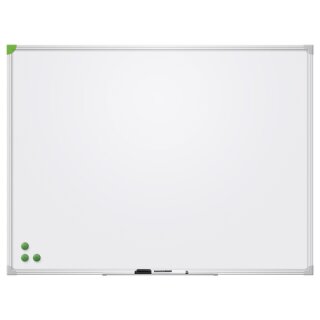 Whiteboard Schreibtafel U-Act!Line, 45 x 60 cm, emailliert, magnethaftend, kratzfest, trocken abwischbar