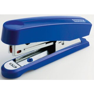 NOVUS B10 Heftgerät Professional, Heftleistung: 15 Blatt, für Heftklammern No.10, blau