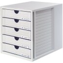 Schubladenbox HAN SYSTEMBOX A4 5 Schubladen geschlossen...