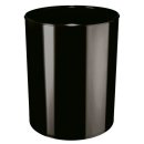 Papierkorb, schwarz, 20 Liter, Höhe: 283 mm,...