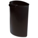 Papierkorb Abfalleinsatz, 6 Liter, schwarz, für...