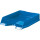Briefkorb VIVA, blau, für DIN A4/C4, stapelbar, hochglänzend