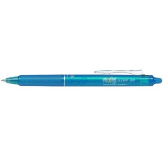 PILOT Frixion Clicker 0,7 mm Tintenroller radierbar nachfüllbar hellblau