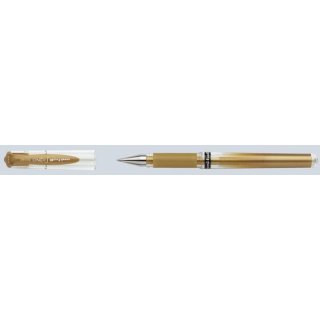 Gelroller uni-ball® SIGNO UM 153, Minenspitze 0,6 mm, Schreibfarbe gold, Schaftfarbe gold