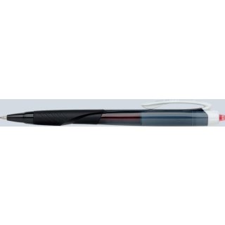 Tintenroller uni-ball® JETSTREAM SPORT, Strichstärke 0,5 mm, Schreibfarbe rot, Schaftfarbe schwarz