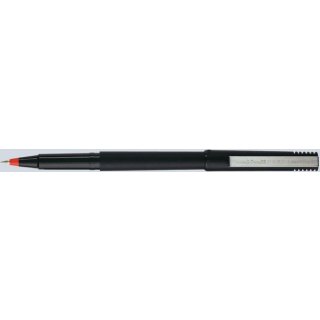 Tintenroller uni-ball® micro, Minenspitze 0,2 mm, Schreibfarbe rot, Schaftfarbe schwarz