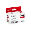 Canon 1000R Tintenpatrone rot für Pro-1000, Inhalt:...