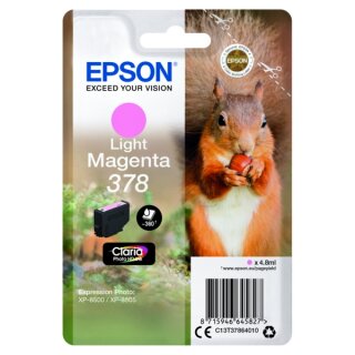Epson 378 Tintenpatrone Hellmagenta - Original