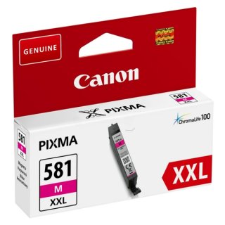 Canon 581 MXXL Tintenpatrone magenta, 760 Seiten ISO/IEC 19752 11.7ml für Canon Pixma TS 6150/8150