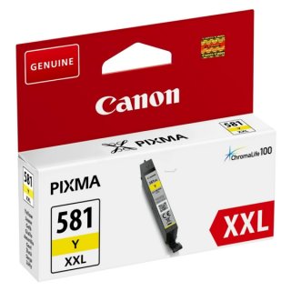 Canon 581 YXXL Tintenpatrone gelb, 825 Seiten ISO/IEC 19752 11.7ml für Canon Pixma TS 6150/8150