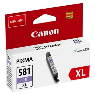 Canon 581 PBXL Tintenpatrone blau, 4.710 Seiten ISO/IEC 19752 8.3ml für Canon Pixma TS 8150