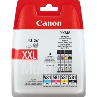 Canon CLI-581XXL Tintenpatronen-Multipack - Original