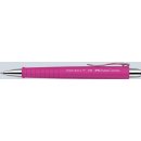 Kugelschreiber POLY BALL XB, pink, mit Gro&szlig;raummine...