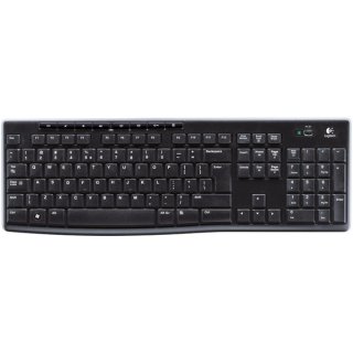 Tastatur K270, kabellos, ergonomisch, schwarz