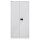 Flügeltürenschrank Universal, 3 Böden, 4 Ordnerhöhen, abschließbar, 1806 x 914 x 400 mm, lichtgrau