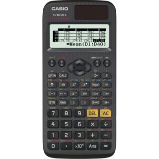 Casio Schulrechner Wissenschaftl FX-87DEX Solarbetrieben, 593 Funktionen,