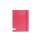 Roth Zeugnismappe Buchleineinband gebunden mit 12 extra starke Hüllen Farbe: pink
