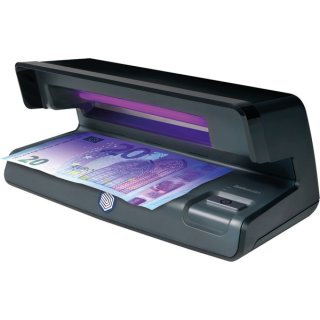 Geldscheinprüfgerät 50, zeigt UV-Merkmale von Geldscheinen, Maße: 206 x 102 x 88 mm, schwarz