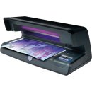 Geldscheinprüfgerät 70, zeigt UV-Merkmale von Geldscheinen, mit Reflektor für extra starkes UV-Licht, Maße: 206 x 102 x 88 mm, schwarz
