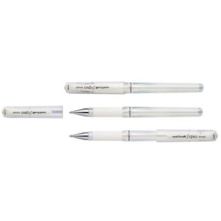 Gelschreiber Signo Um 153, 0,6mm Linienstärke, weiß