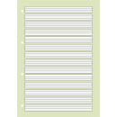 Brunnen Premium-Schulblock  Lin.1, 50 Blatt Kontrastlineatur für Klasse 1, hochwertiges 90g/m² Papier