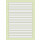 Brunnen Premium-Schulblock  Lin.1, 50 Blatt Kontrastlineatur für Klasse 1, hochwertiges 90g/m² Papier
