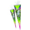 Schultüte TraumElfe 85cm 6eckig mit weißem...