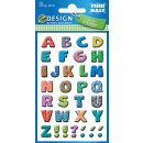 Buchstabenetiketten A-Z bunt AVERY Zweckform, 102 Stück