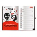 Buchkalender 2026 10 x 15cm Schwarzer Humor 2S=1W
