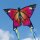 Kinderdrachen Einleiner"Butterfly pink" 50x40cm,  0,5 bis 3 Bft.