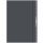 Sammelmappe grau bis DIN A3 mit Gummizug und 3 Innenklappen, 350g/m² Karton, 310x440mm