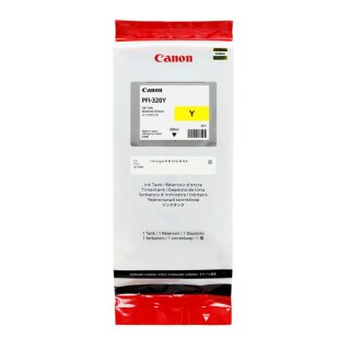 Canon PFI-320Y Tintenpatrone Gelb, 300 ml - Original