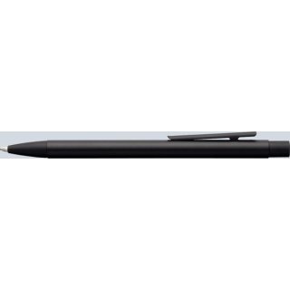 Faber-Castell Kugelschreiber NEO Slim matt schwarz, mit gefedertem Clip,