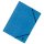 Dreiflügelmappe Vario, DIN A4, 390g/qm, Gummiverschluß, blau