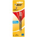 BIC 4-Farb-Kugelschreibermine rot 2er Blister,...