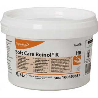 Reinol K Handwaschpaste, für mittlere bis starke Verschmutzungen, 0,5 Liter