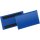 Magnetische Etikettentasche, PP, Format innen: 150 x 67 mm, 1 Pack = 50 Stk., scannertauglich/dokumentenecht, blau
