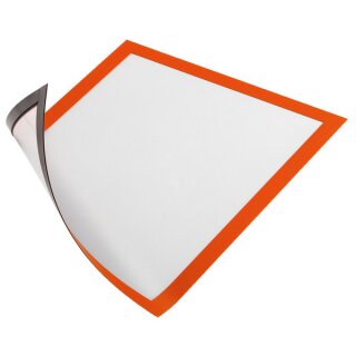 Duraframe Magnetic, für DIN A4, für schnelles Auswechseln von Infos, 1 Beutel = 5 Stück , rot
