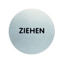 Piktogramm "Ziehen", Ø 65 mm,...
